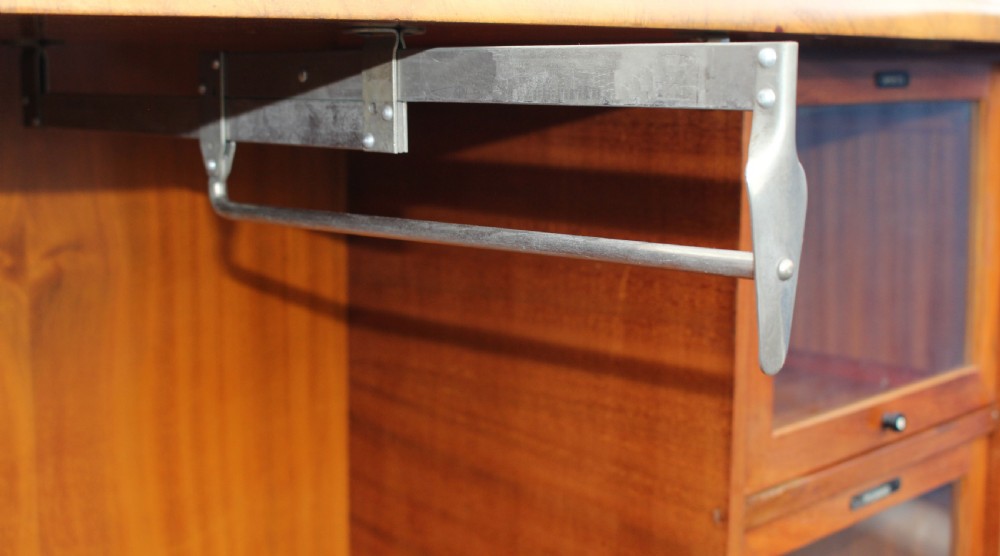 Art Deco Highly Figured Walnut Single Wardrobe, c1930 View VI