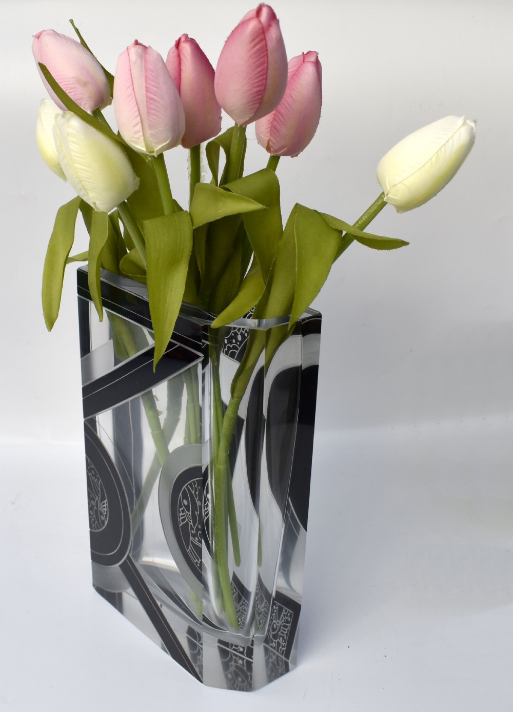 Art Deco Glass Vase By Karl Palda, c1930 View VIII