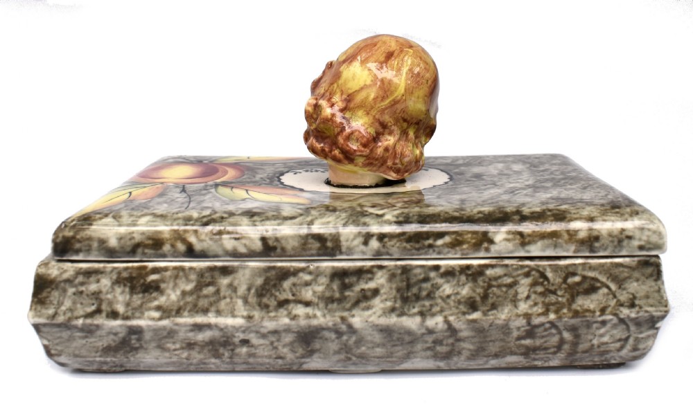 Art Deco Ceramic Trinket Box By Goldscheider, c1930 View VI