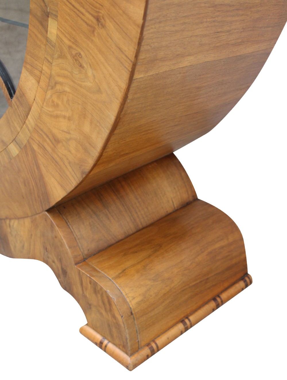 Art Deco Display Cabinet in Walnut, c1930s View IV