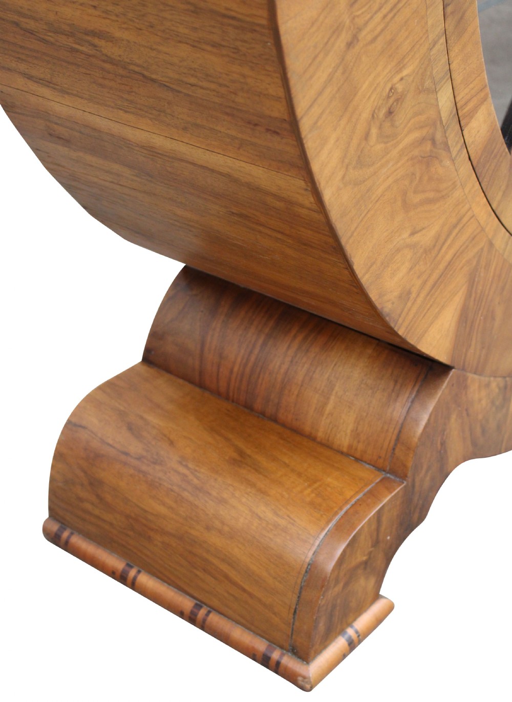 Art Deco Display Cabinet in Walnut, c1930s View V