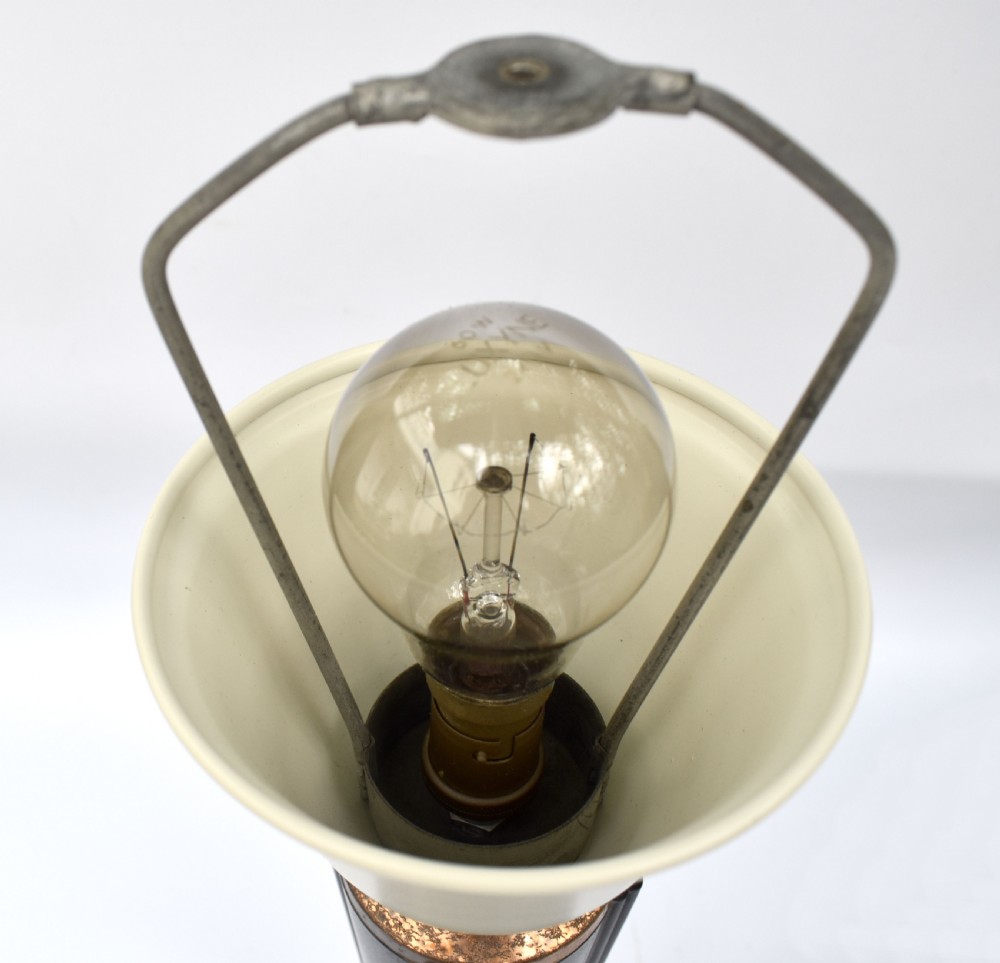 Art Deco Large Bakelite Table Lamp by Eileen Gray for Jumo, France View VI