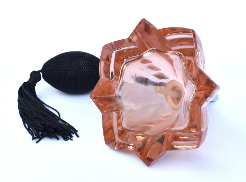 Art Deco Glass Perfume Atomizer, c1930 View V