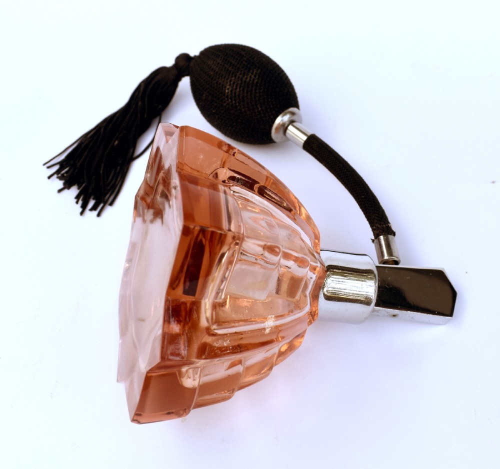 Art Deco Glass Perfume Atomizer, c1930 View VI