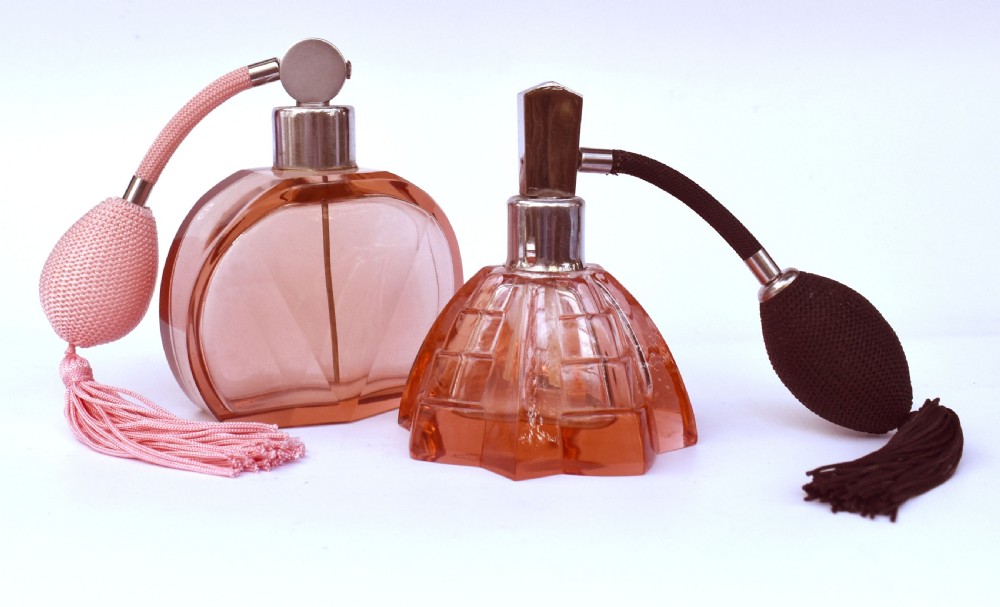 Art Deco Original English Ladies Perfume Atomizer, 1930's  View V