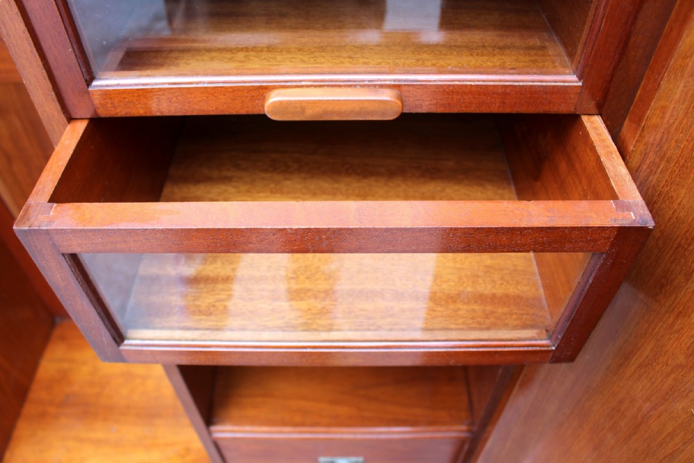 Art Deco Blonde Burr Maple Triple Wardrobe, c1930 View VI