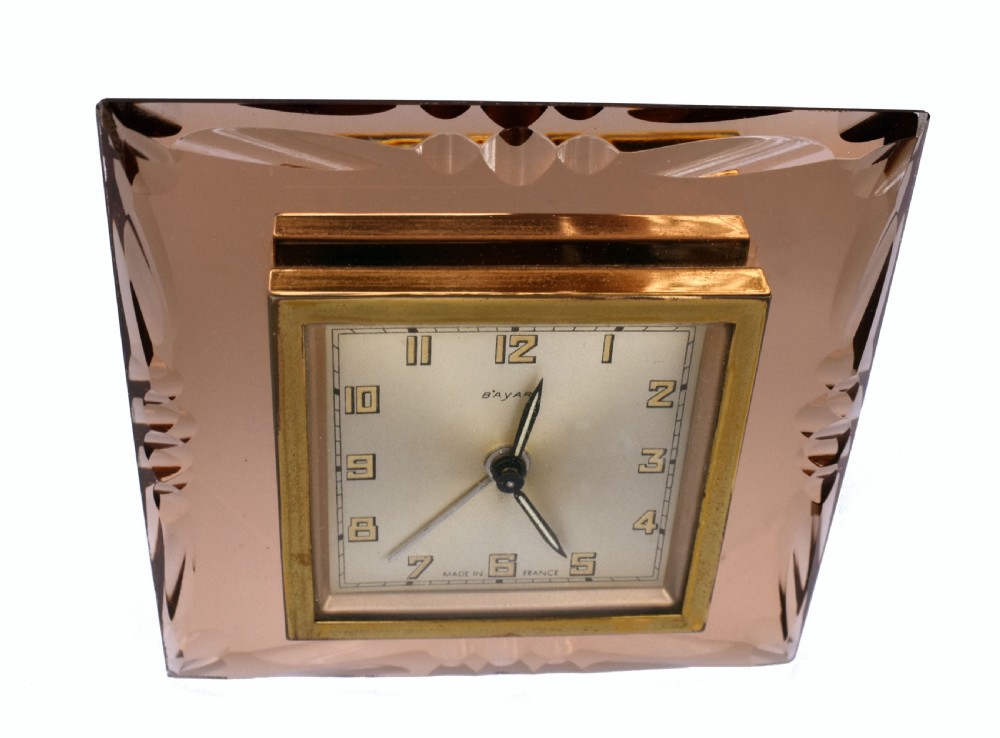 Art Deco French Free Standing Clock, c1930 View III