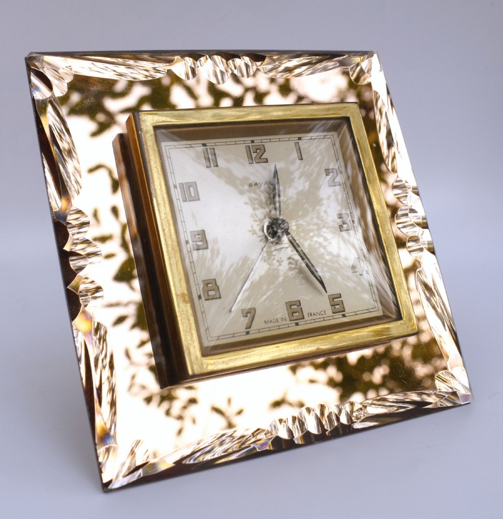 Art Deco French Free Standing Clock, c1930 View IX