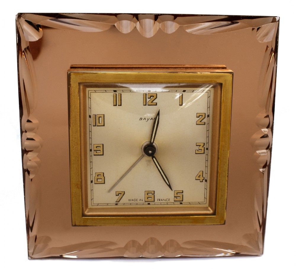 Art Deco French Free Standing Clock, c1930 View XI