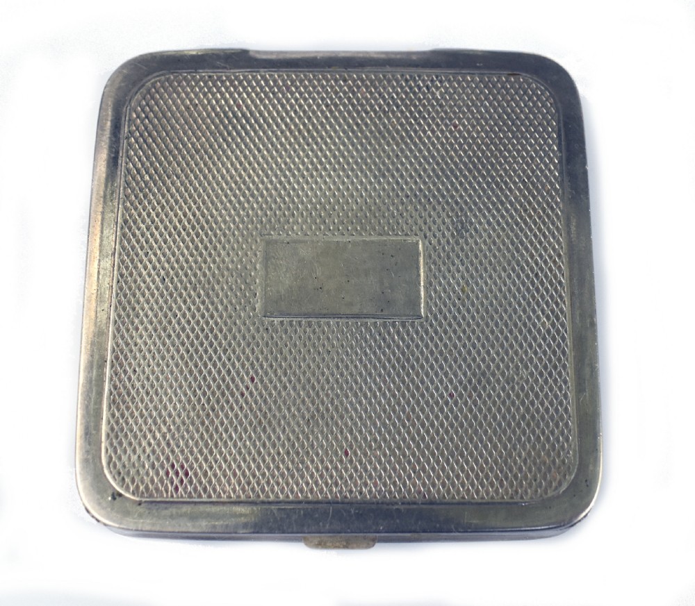 Art Deco Foiled Backed Stratnoid 1930's Ladies Powder Compact View II