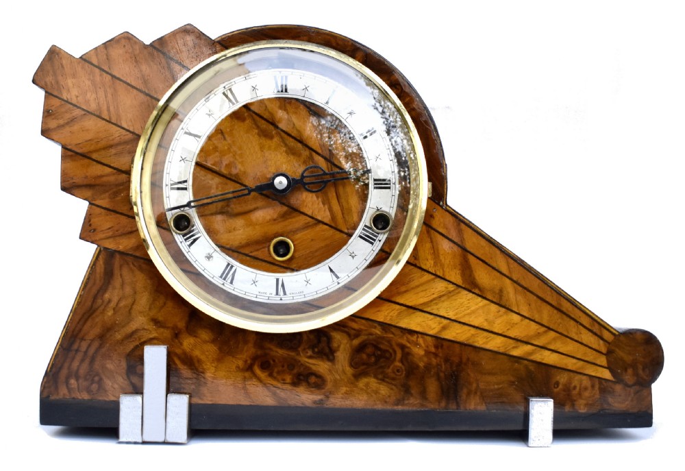 Art Deco Westminster Chime Mantle Clock, c1930