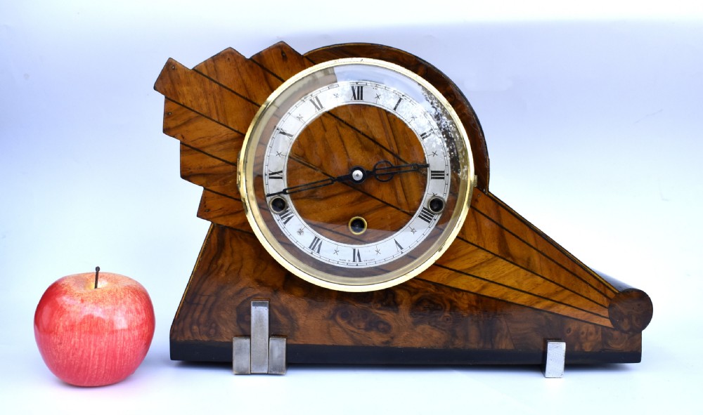 Art Deco Westminster Chime Mantle Clock, c1930 View II