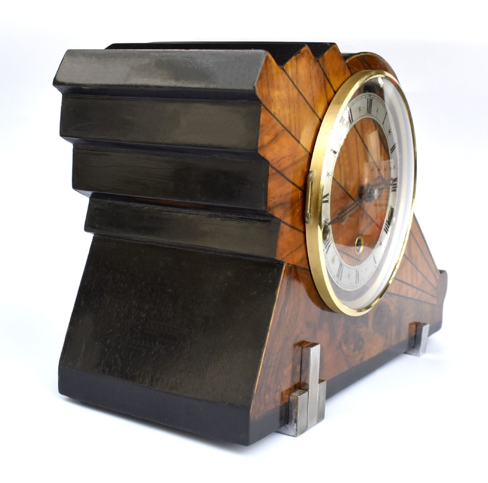 Art Deco Westminster Chime Mantle Clock, c1930 View V