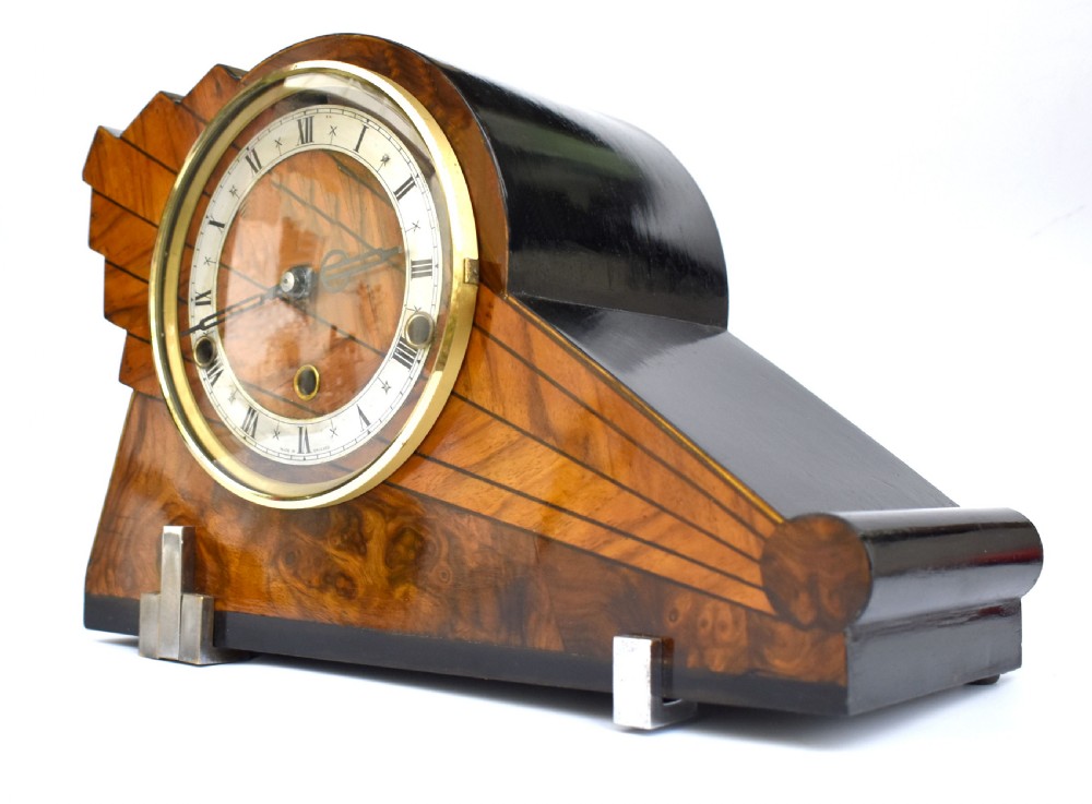 Art Deco Westminster Chime Mantle Clock, c1930 View VI