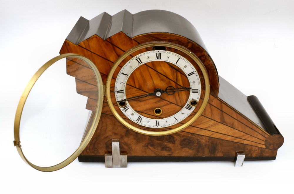 Art Deco Westminster Chime Mantle Clock, c1930 View VIII