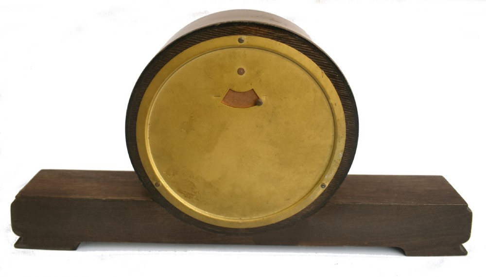 Art Deco German Mantle Clock By Diehl, c1930 View V