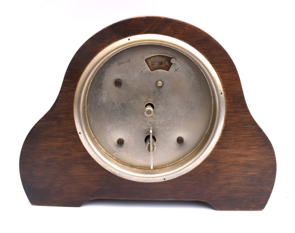 Art Deco 8 Day Small Mantle Clock, c1930 View III