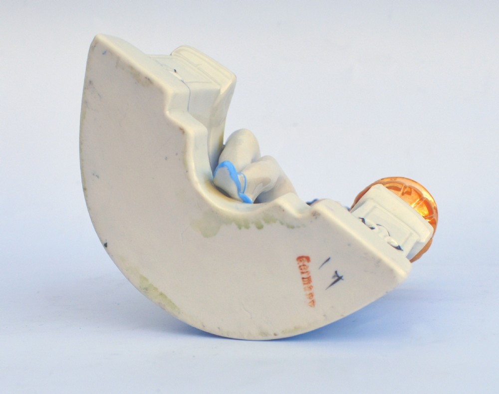 Art Deco Bathing Belle Hatpin Holder, c1930 View VI