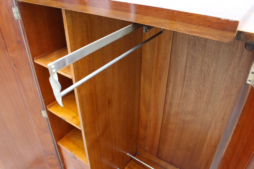Art Deco Stylish Tallboy Wardrobe, c1930 View X