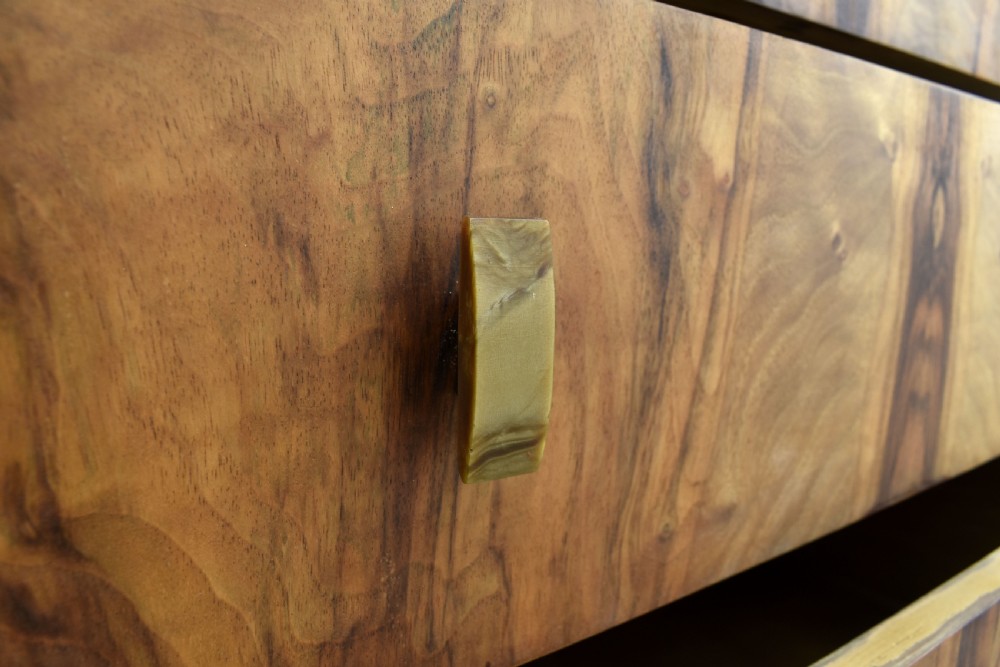 Art Deco Skyscraper Chest Of Five Drawers, c1930 View III