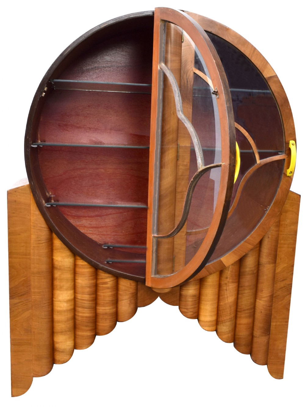 Art Deco Walnut 'Rocket Cabinet', English, c1930 View IV