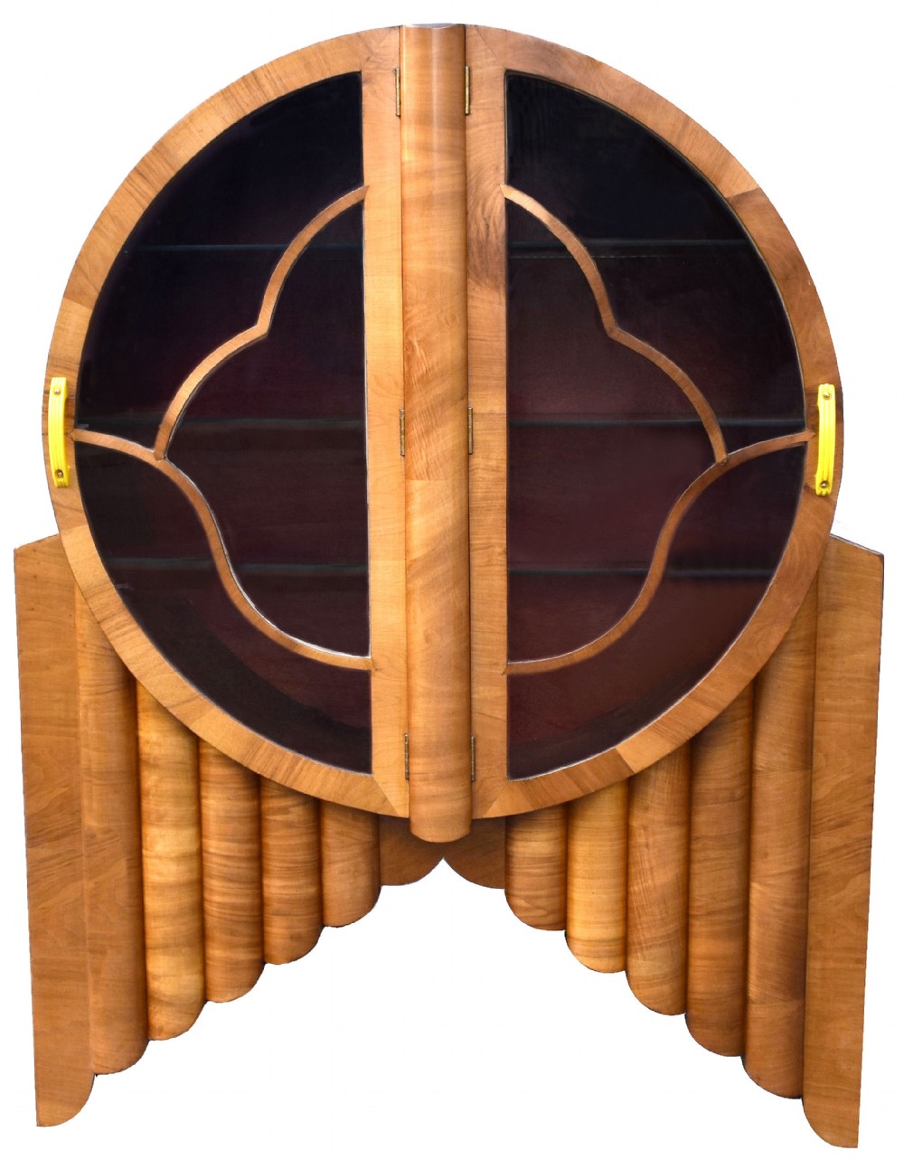 Art Deco Walnut 'Rocket Cabinet', English, c1930