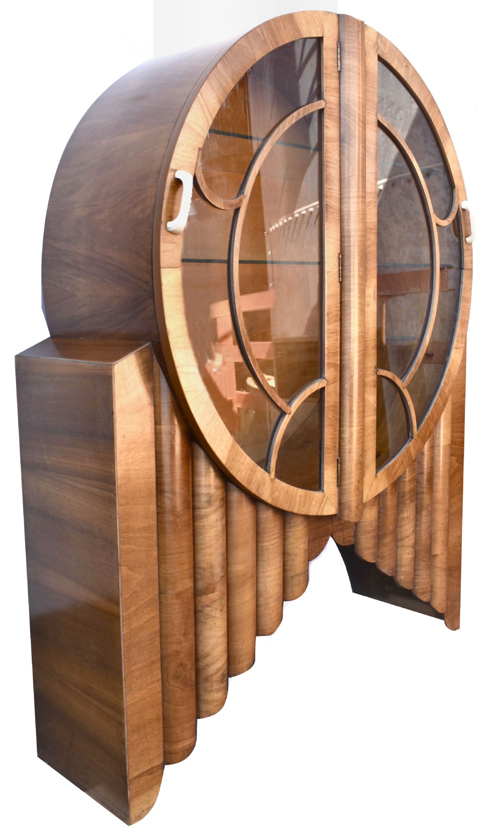 Art Deco Walnut 'Rocket Cabinet', England, c1930 View II