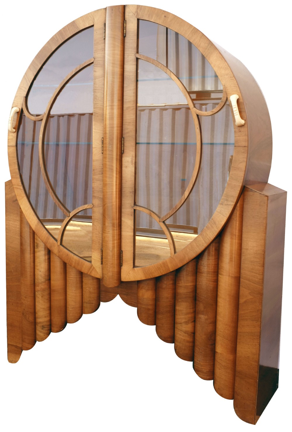 Art Deco Walnut 'Rocket Cabinet', England, c1930 View III