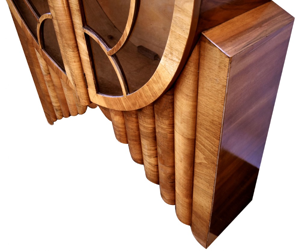 Art Deco Walnut 'Rocket Cabinet', England, c1930 View V