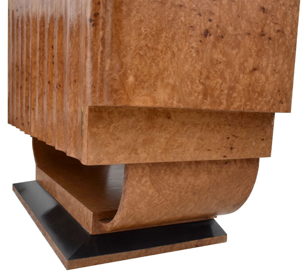 Art Deco Matching Pair Of U Base Console Tables, c1930 View VI