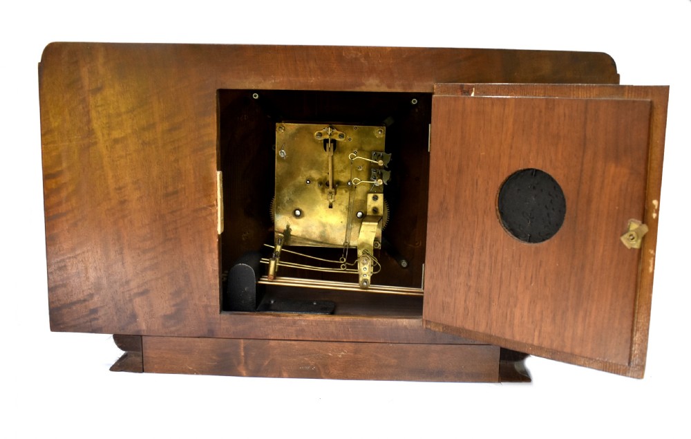 Art Deco Very Large Mantle Clock, German, c1930 View IV