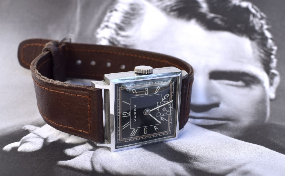 Art Deco Gents Manual Wristwatch by French Watchmakers Judex, c1930 View III