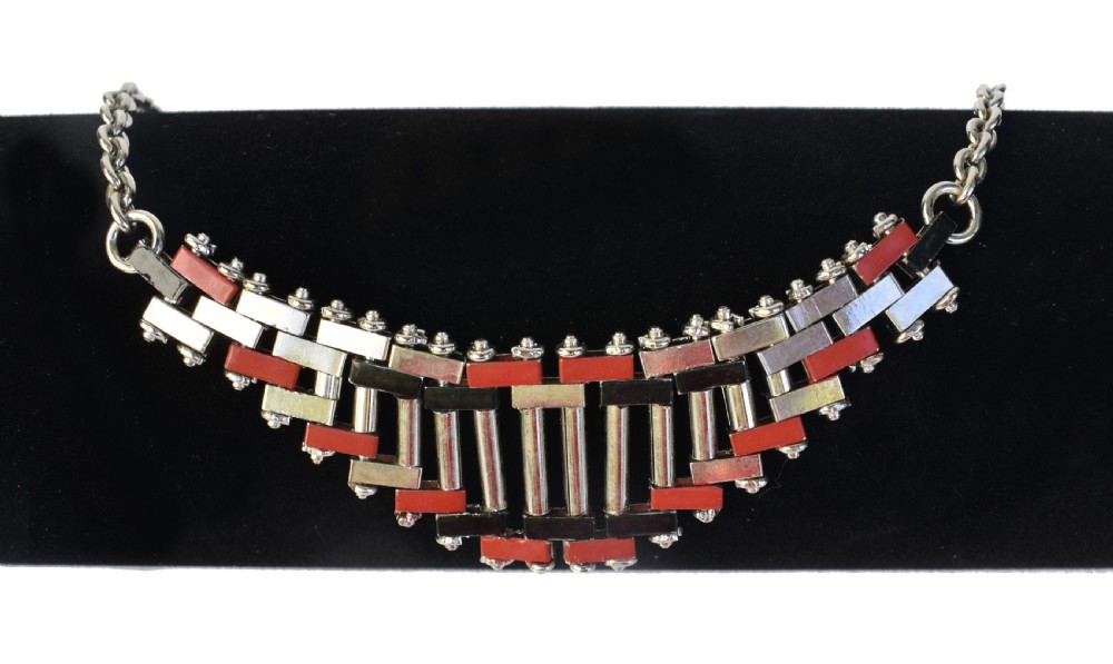 Art Deco 1930's Necklace by Jakob Bengel, Germany