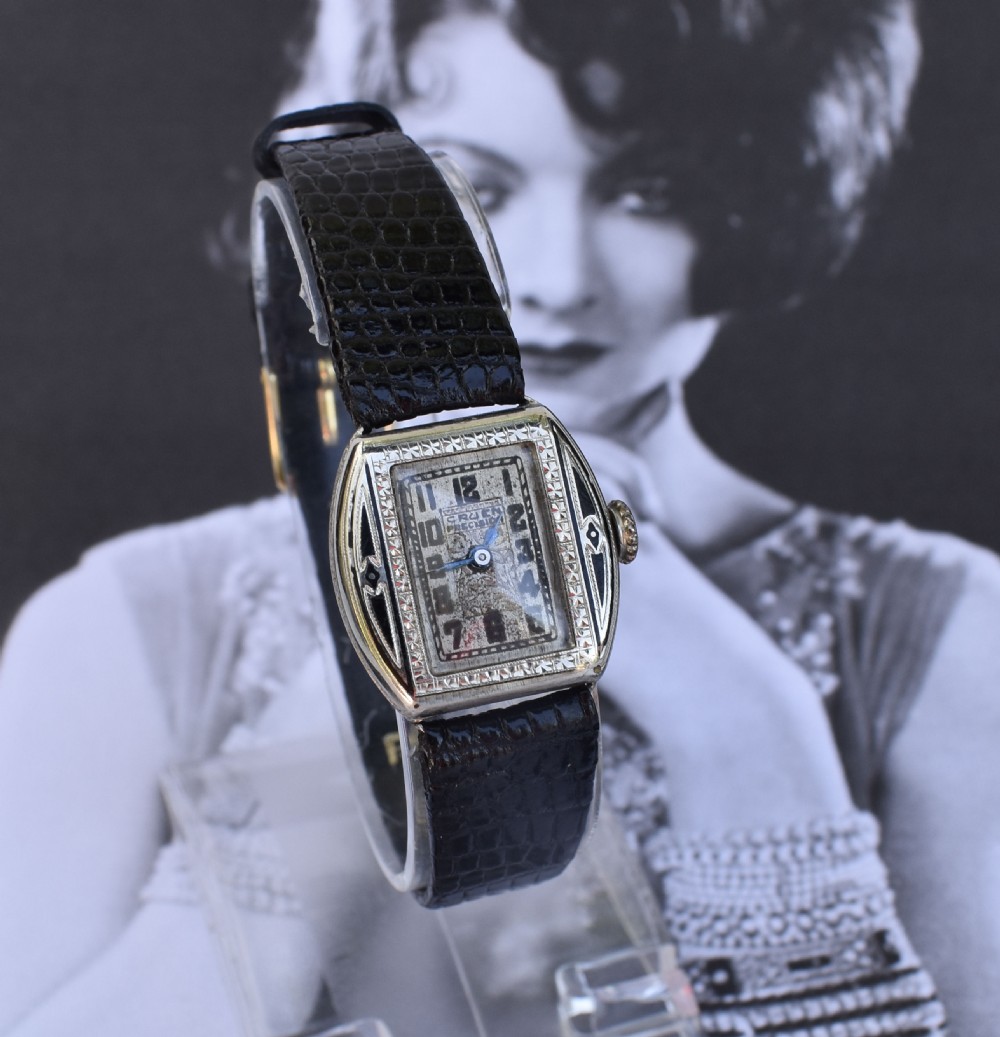 Art Deco Ladies Manual Watch By Gruen, c1929 View V