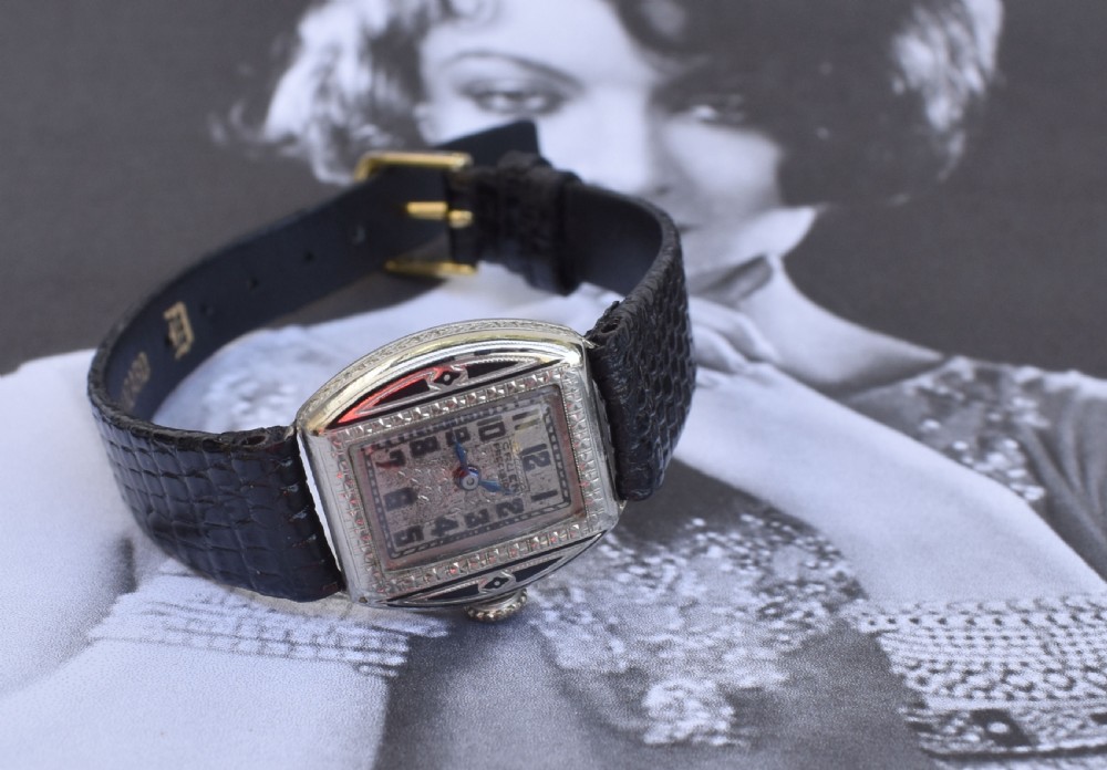 Art Deco Ladies Manual Watch By Gruen, c1929 View VII