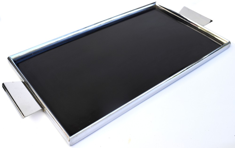 Art Deco Large Modernist Serving Tray,  c1930 View IV
