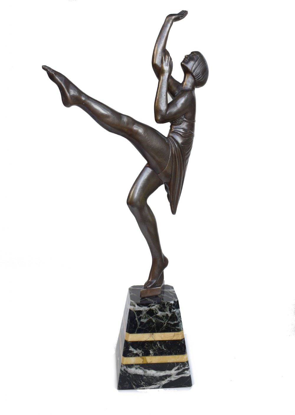 Art Deco Female Two Dimensional Figural Dancer, c1930 View II