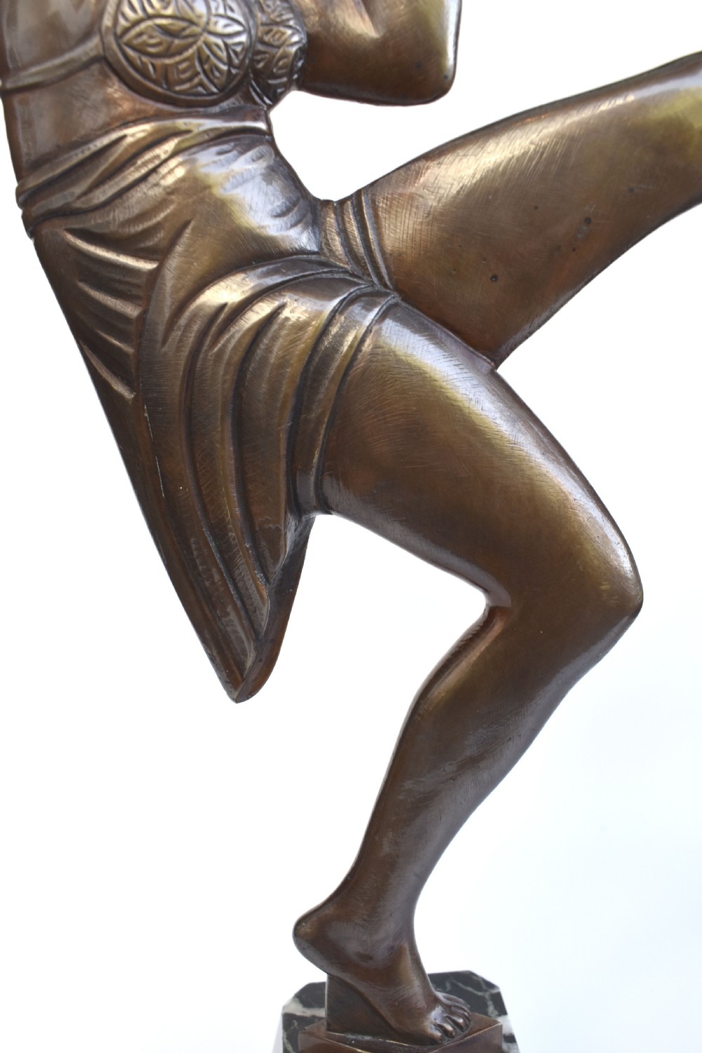 Art Deco Female Two Dimensional Figural Dancer, c1930 View VI
