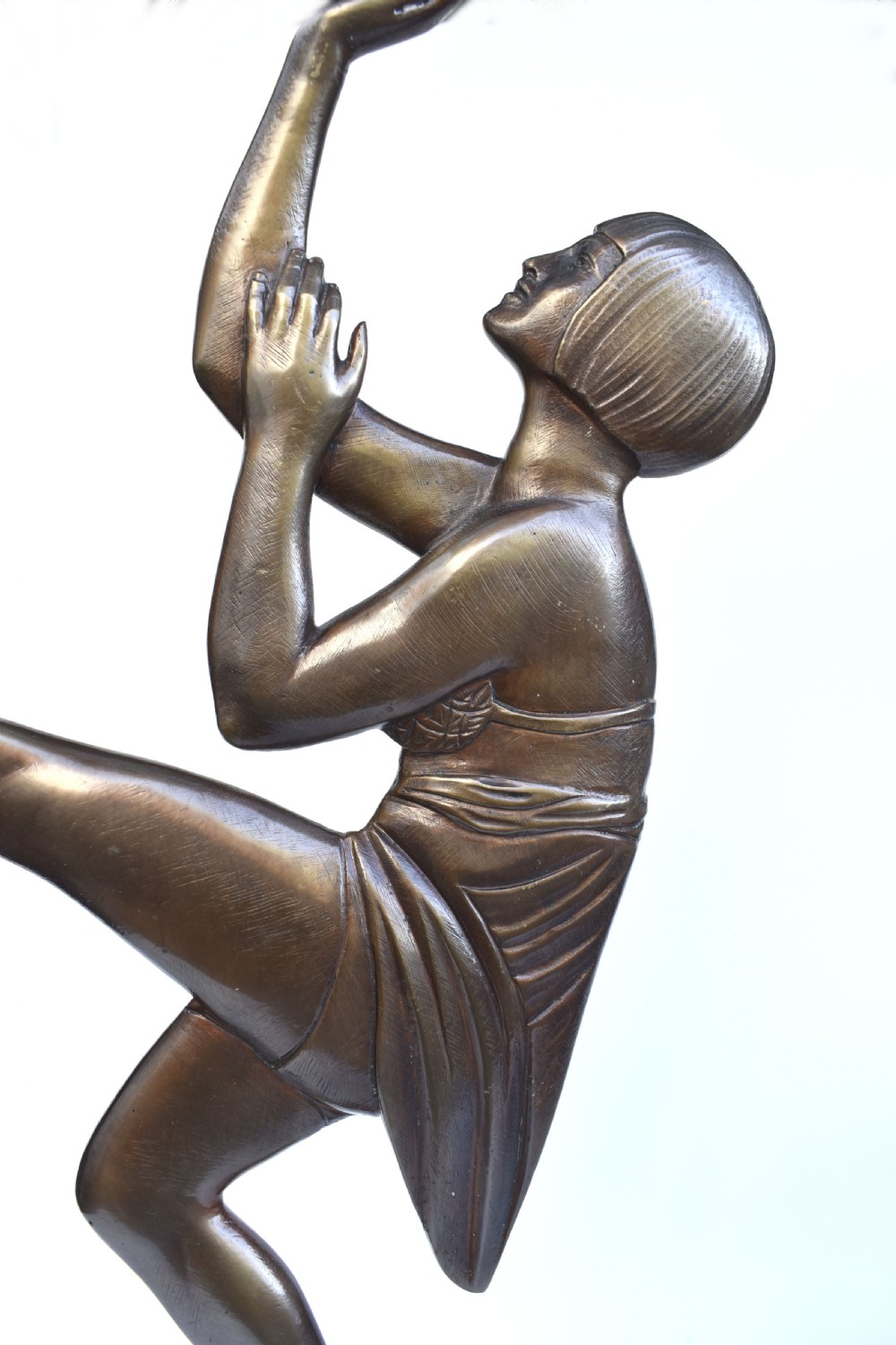 Art Deco Female Two Dimensional Figural Dancer, c1930 View VII