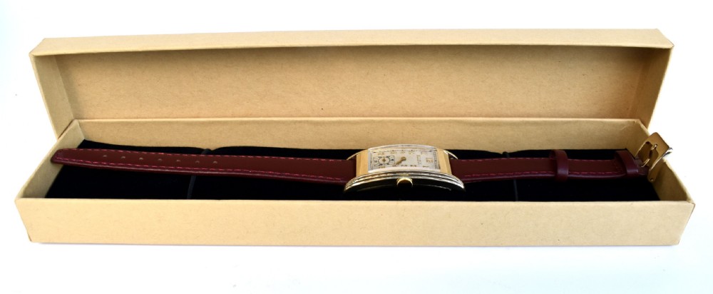  Art Deco Gents 10K GF Watch By Bulova, USA, c1938  View IV