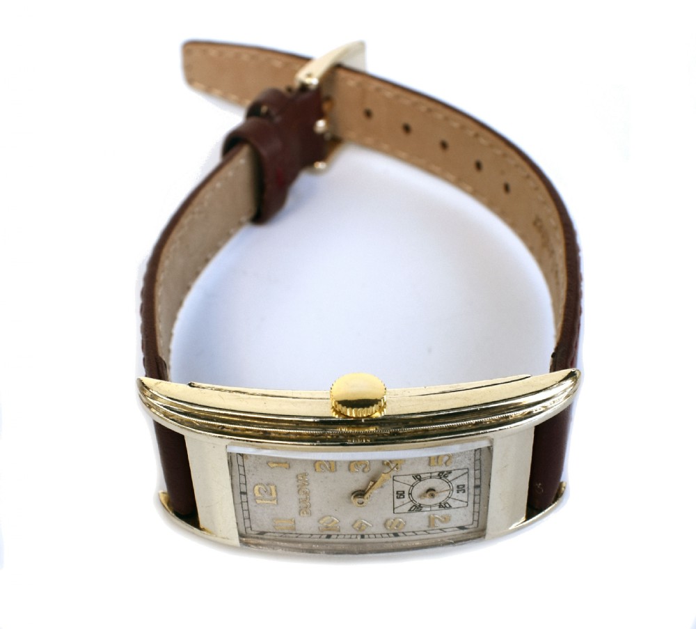  Art Deco Gents 10K GF Watch By Bulova, USA, c1938  View VII