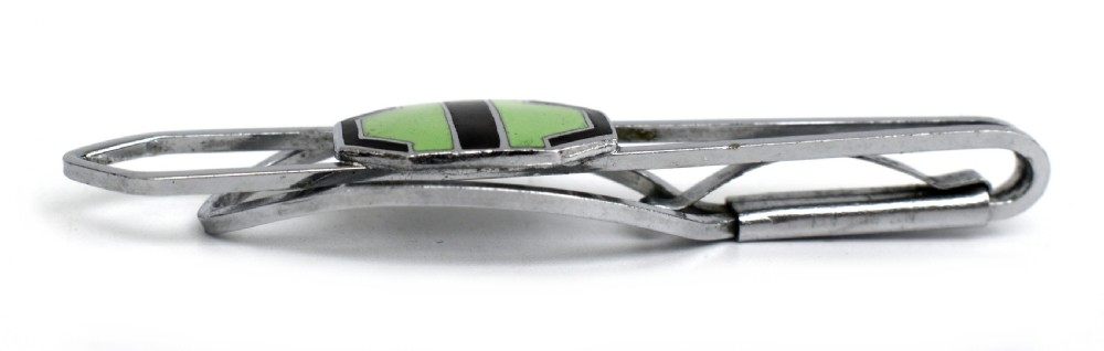 Art Deco Original Enamel Gentleman's Tie Pin, English, c1930 View VII