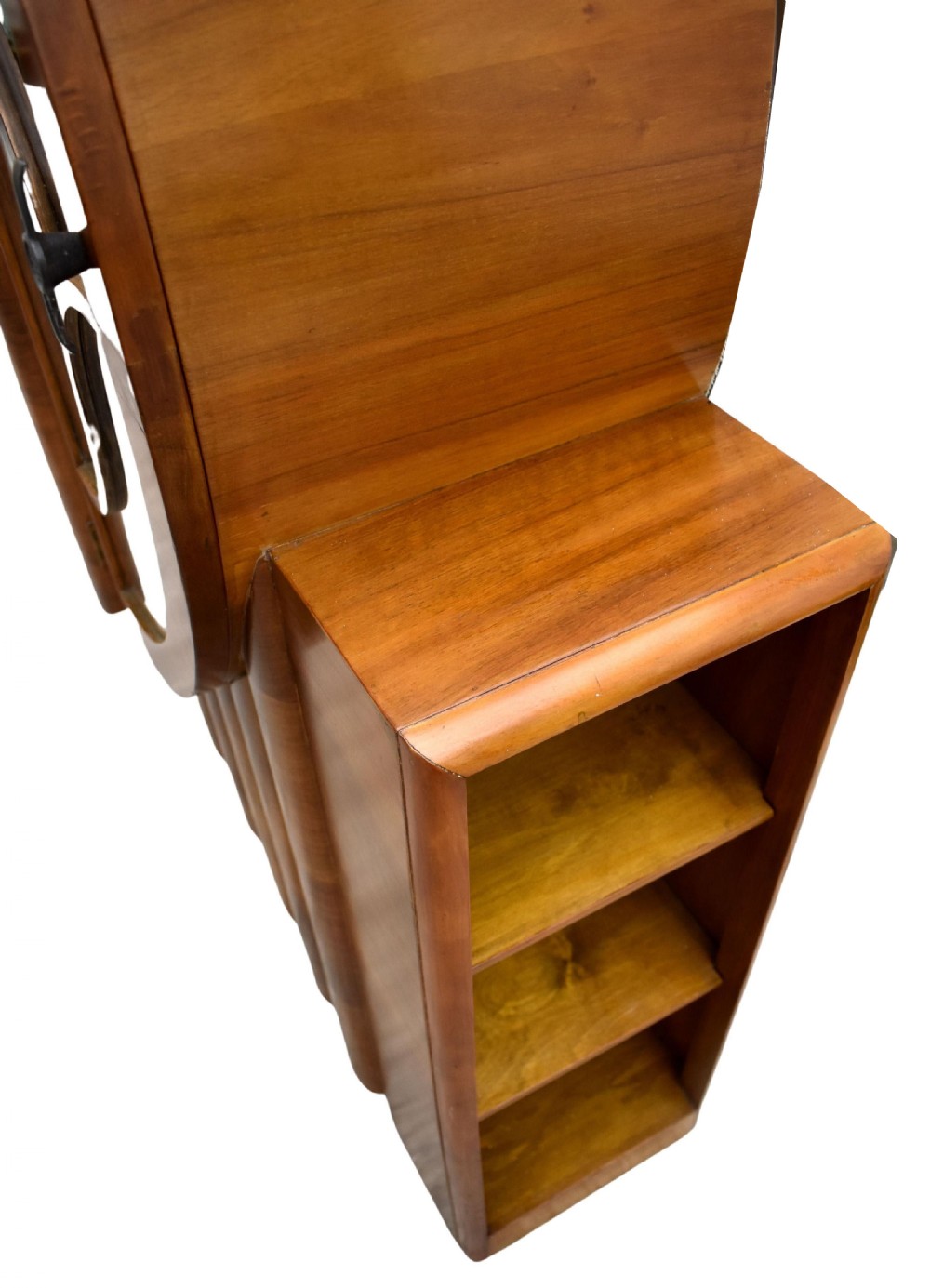 Art Deco Walnut 'Rocket Cabinet', English, c1930 View VIII