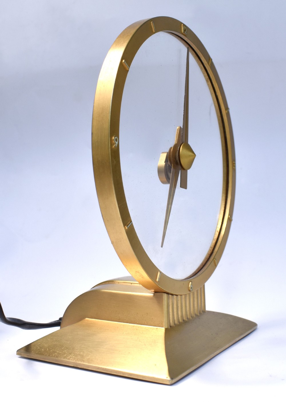 Art Deco Jefferson Mystery Clock, USA, c1949 View IV