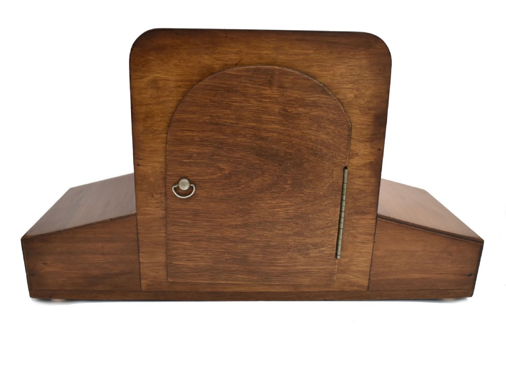 Art Deco Westminster Chime Mantle Clock, Haller, c1930 View VIII