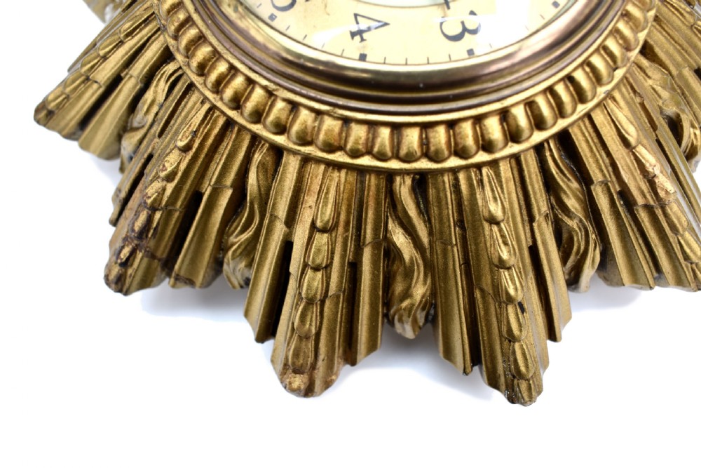 Art Deco English Wall Clock , By Smiths Clocks, c1930 View VI