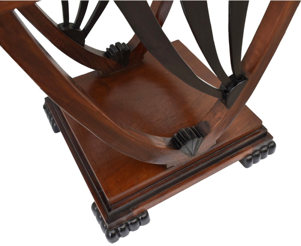  Art Deco Mahogany 'Sunburst' Occasional Table, c1930 View V