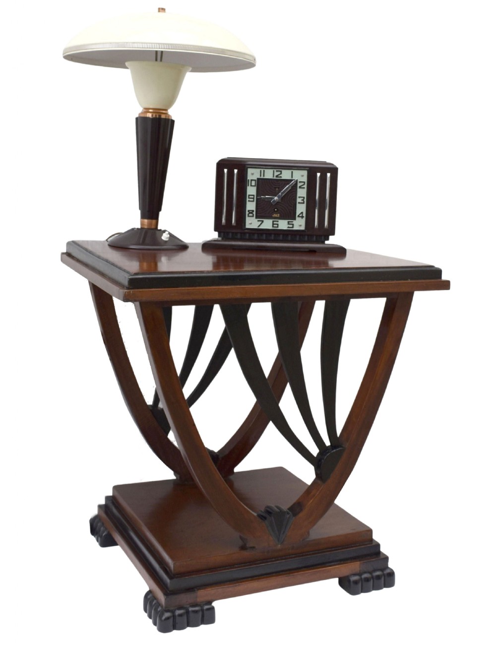  Art Deco Mahogany 'Sunburst' Occasional Table, c1930 View VI