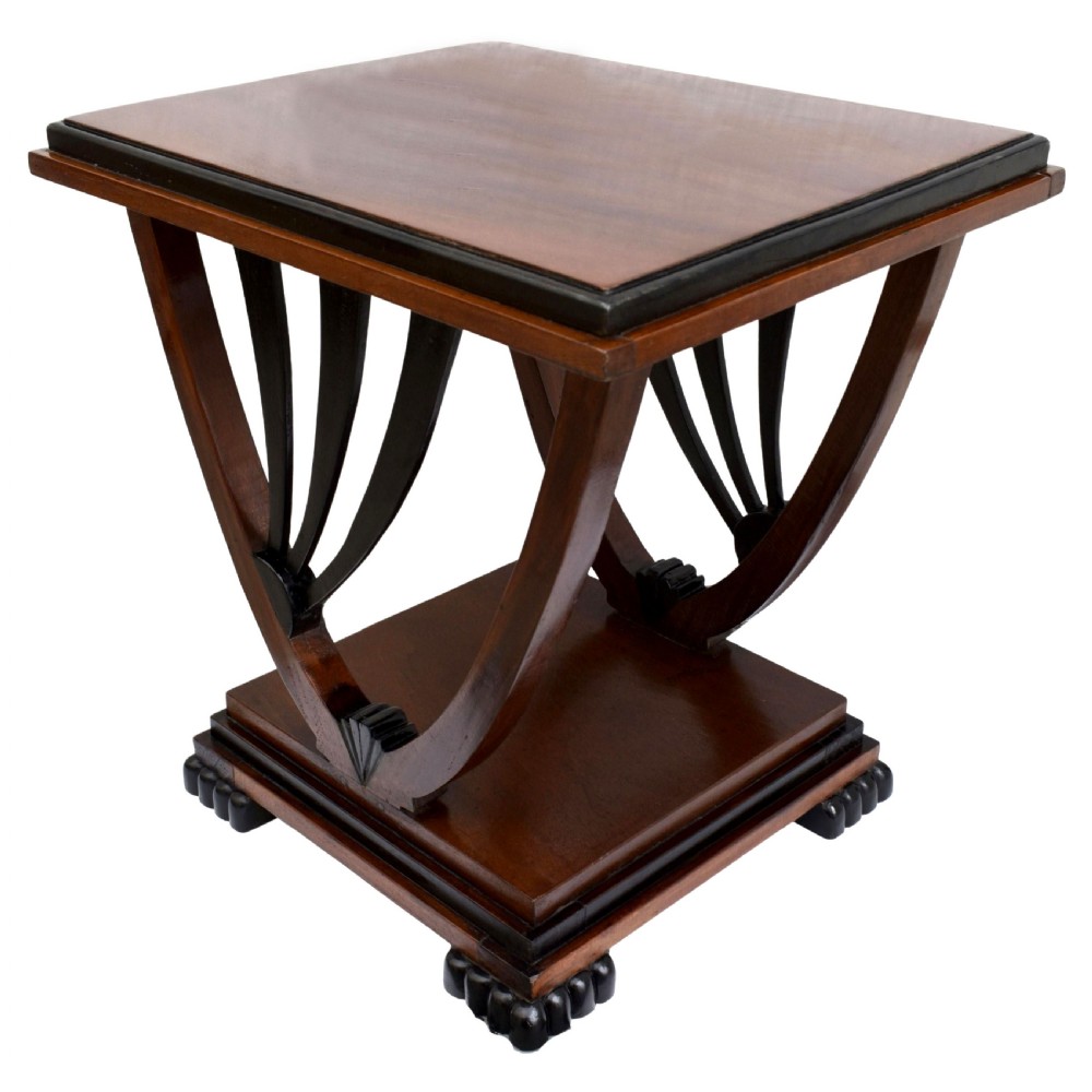  Art Deco Mahogany 'Sunburst' Occasional Table, c1930 View VII
