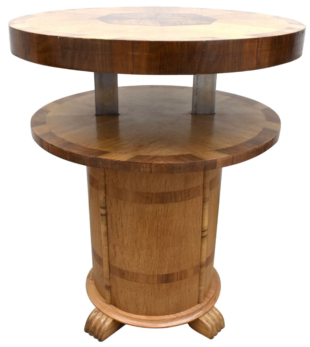 Art Deco Metamorphic Two Tier Cocktail Table, c1930 View X